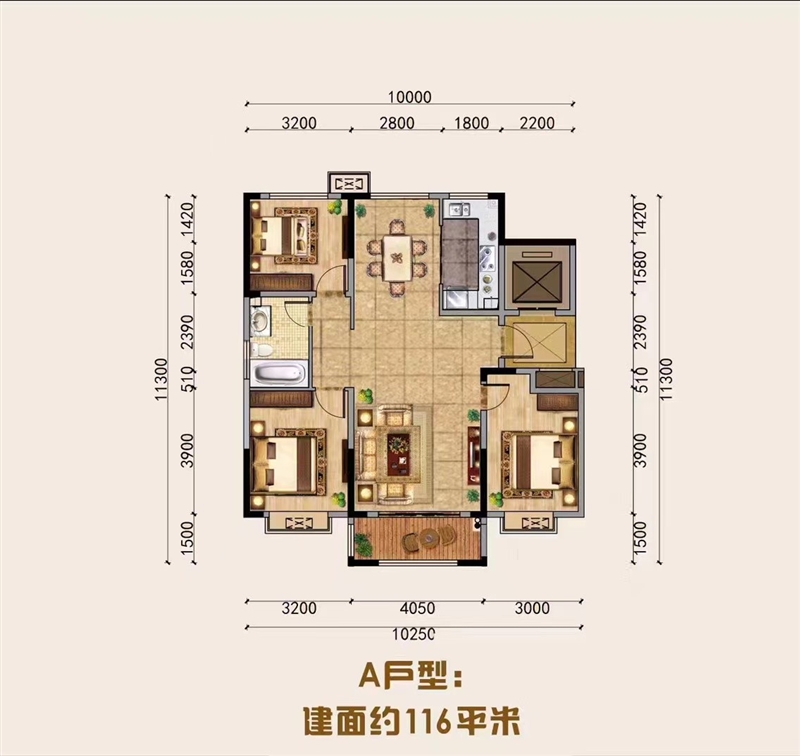 3凤凰城二期电梯现房,即买即装修,免费停车位,超宽楼间距