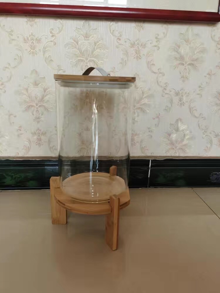 高硼硅玻璃可乐桶,凉水壶带龙头大容量