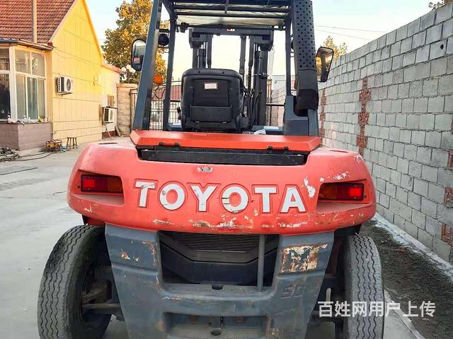 原版原漆丰田倾翻叉大5吨叉车