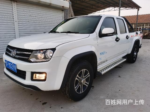 国五江铃四驱加长斗柴油皮卡