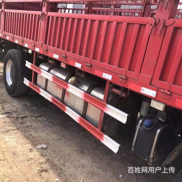 转让二手福田欧曼ETX高栏车8.6米国五245马力