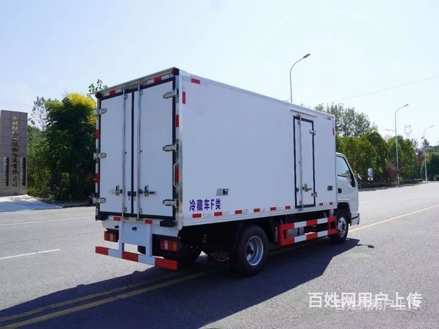 莱州 江铃4米2蓝牌冷藏车、冷链车图片、配置厂家报价