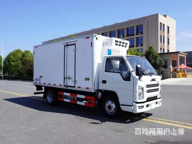 莱州 江铃4米2蓝牌冷藏车、冷链车图片、配置厂家报价