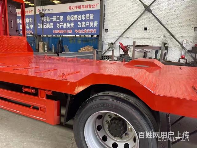 烟台解放6米8拖板车 大柴220拖200挖机平板拖车便宜的拖