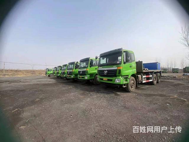 工程结束,出售一批欧曼平板自卸车,检车不超重
