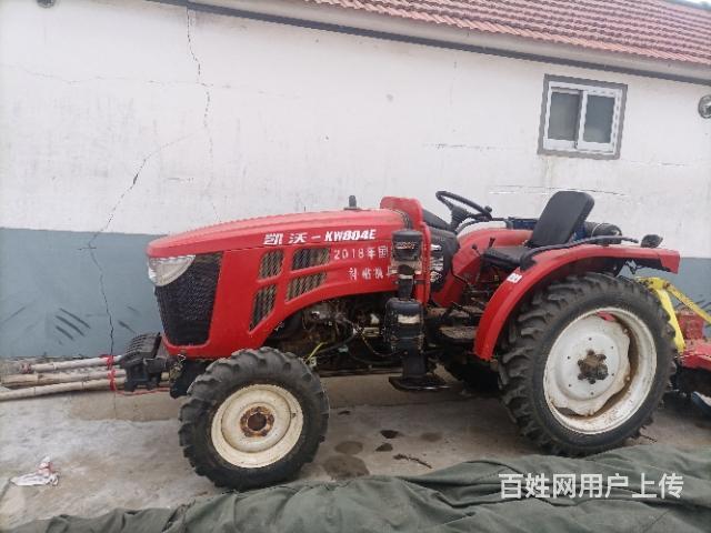 18年5月出厂的凯沃804拖拉机带旋耕机出售