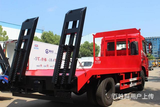 东风D3单桥 国六8吨-15吨挖机拖车 现车包上牌