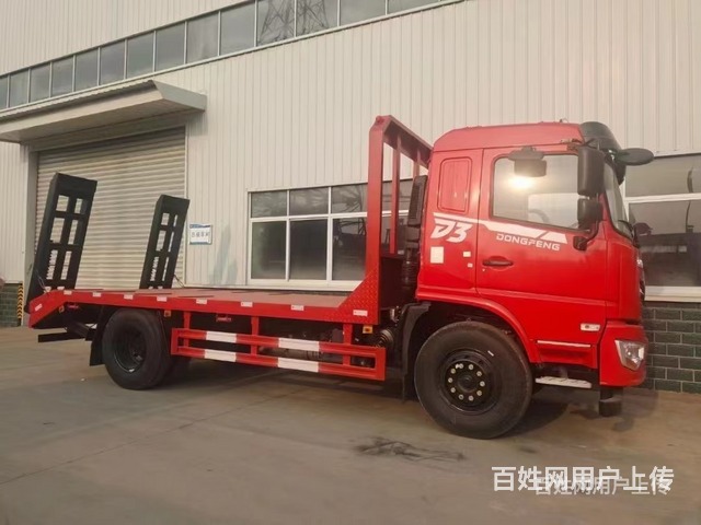 烟台国六东风D3挖机平板车150挖机拖车价格便宜可送车上门