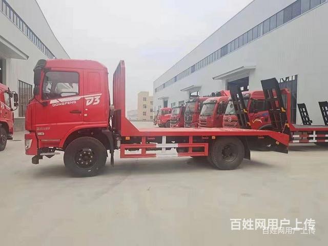烟台国六东风D3挖机平板车150挖机拖车价格便宜可送车上门