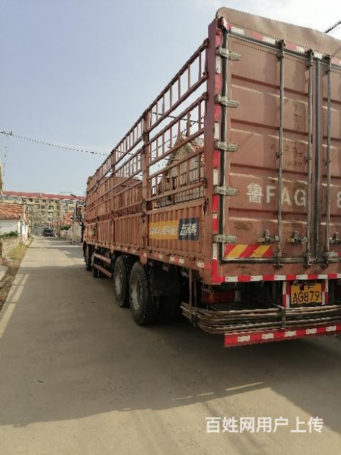出售个人户一手解放9.6米高栏货车