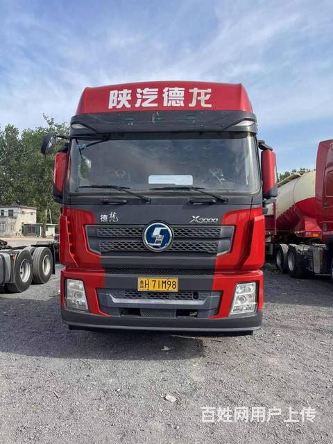 19年二手德龙牵引车 460马力 国五 双驱带液缓