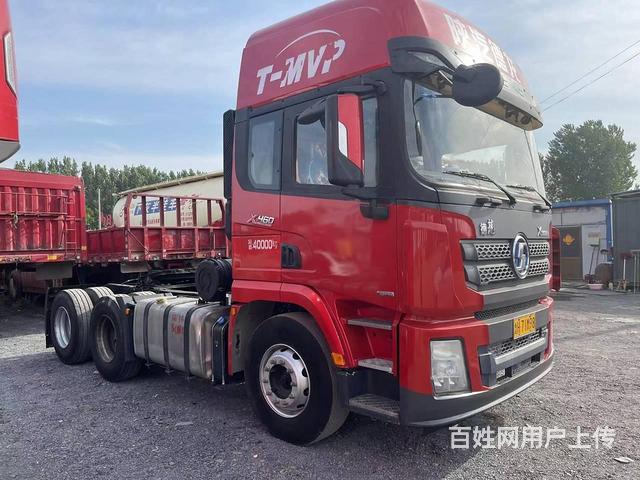 19年二手德龙牵引车 460马力 国五 双驱带液缓