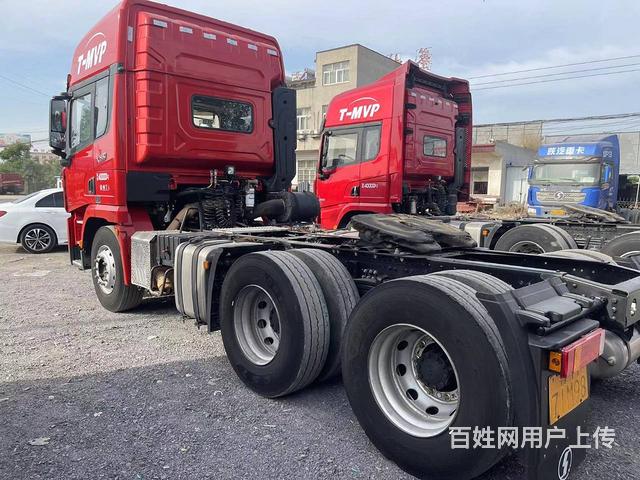 19年二手德龙牵引车 460马力 国五 双驱带液缓