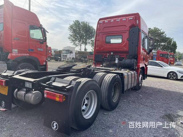 19年二手德龙牵引车 460马力 国五 双驱带液缓
