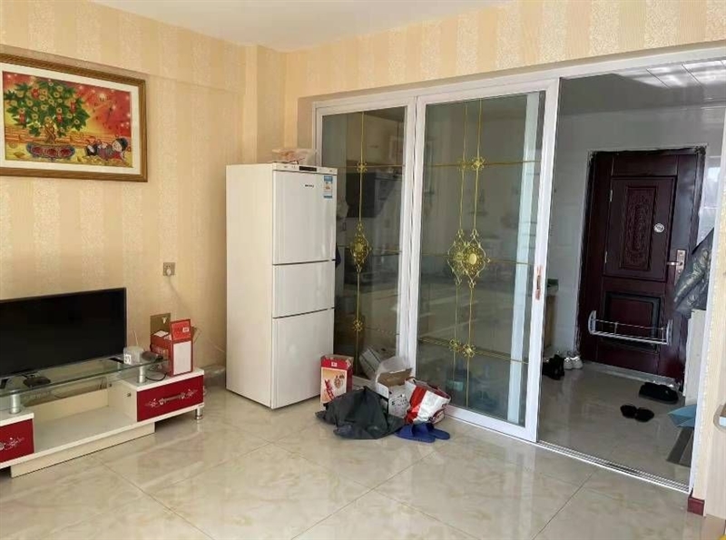 双语学校附近,两室两厅精装电梯房,南向,家具家电齐全,拎包入