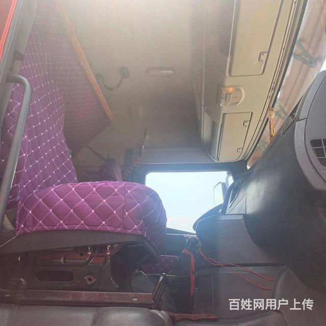 出售二手解放平板载货车 前四后八9米6平板国五排放
