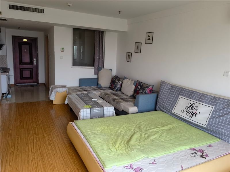 城西,金鸿大厦南向,精装电梯房,带家具家电,拎包入住