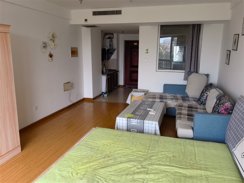 城西,金鸿大厦南向,精装电梯房,带家具家电,拎包入住