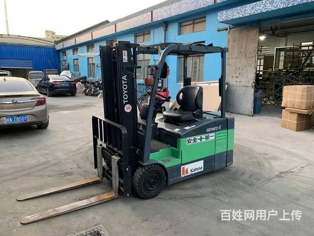 进口三支点电动叉车 丰田1.5吨冷库二手叉车