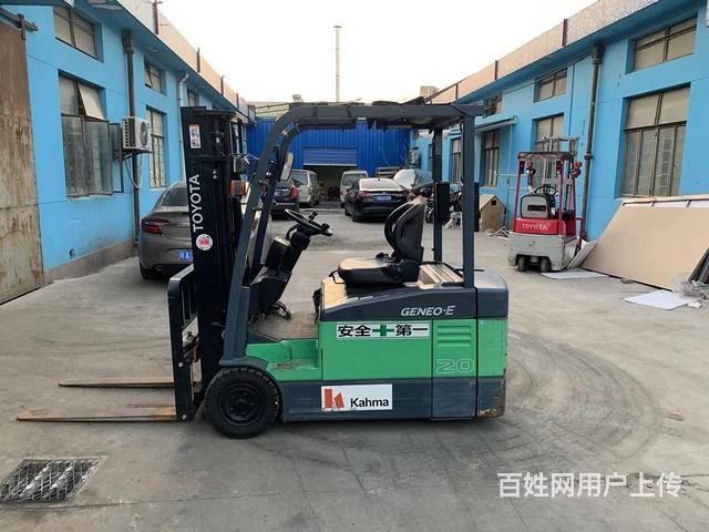 进口三支点电动叉车 丰田1.5吨冷库二手叉车