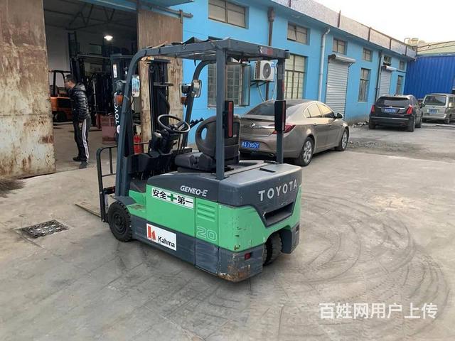 进口三支点电动叉车 丰田1.5吨冷库二手叉车