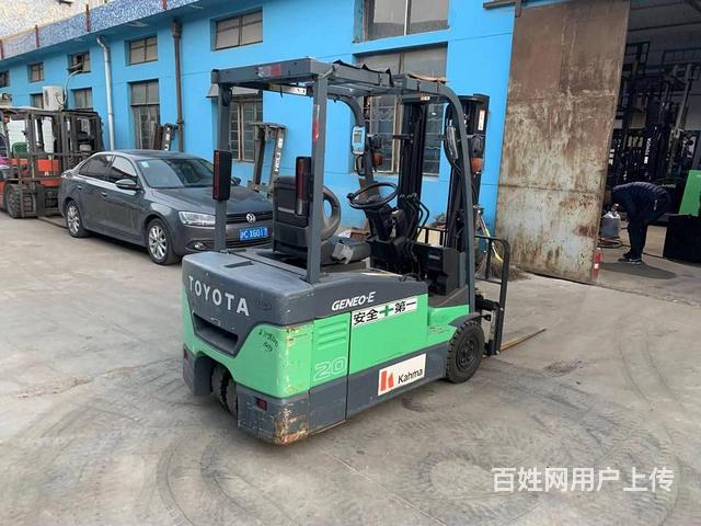 进口三支点电动叉车 丰田1.5吨冷库二手叉车
