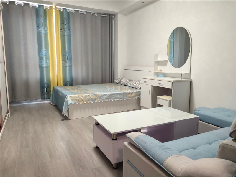 科技广场附近,精装公寓,南向,带家具家电,拎包入住