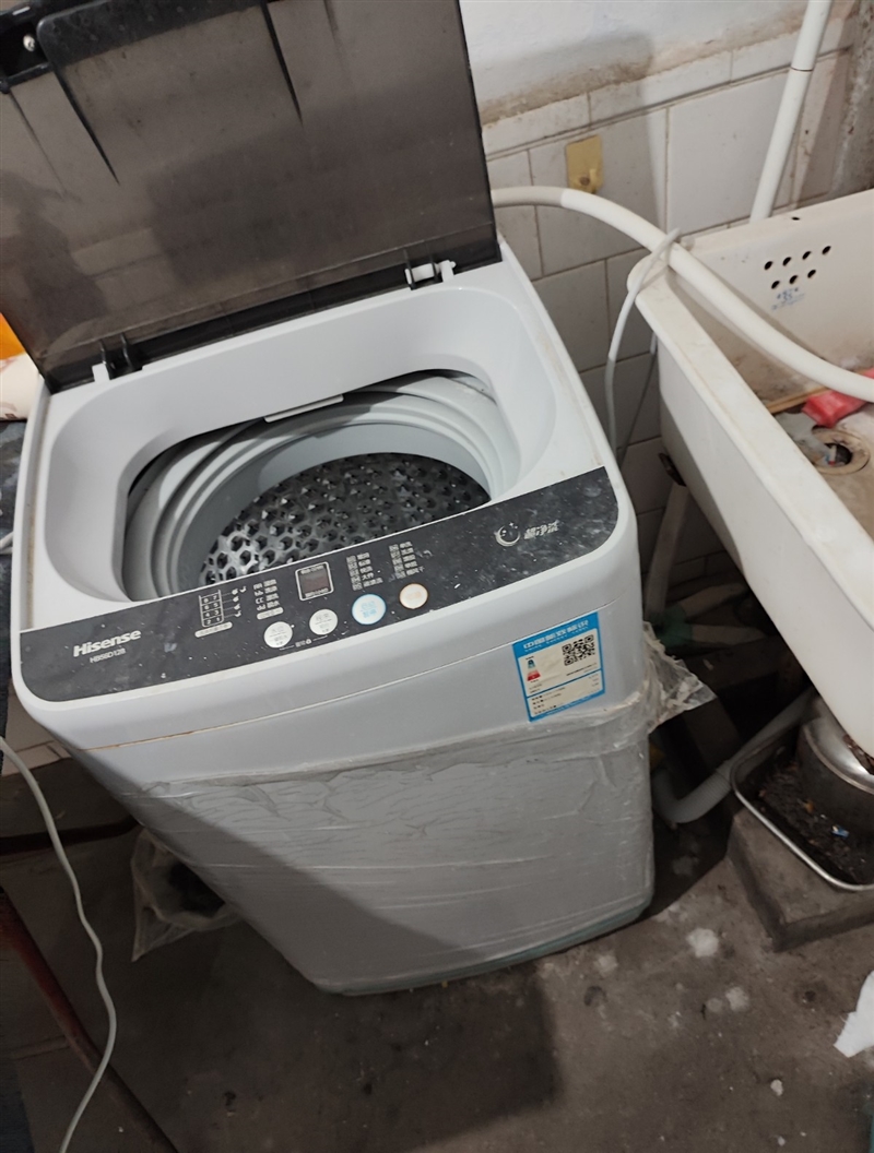 海信洗衣机用了不到半年,闲置半年便宜出