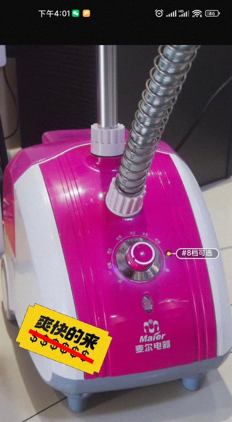 麦尔蒸汽挂烫机