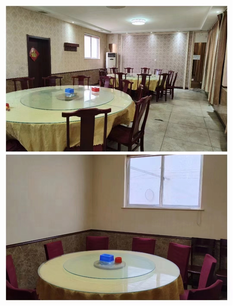 人民医院后门往北,有饭店出租,接手可营业