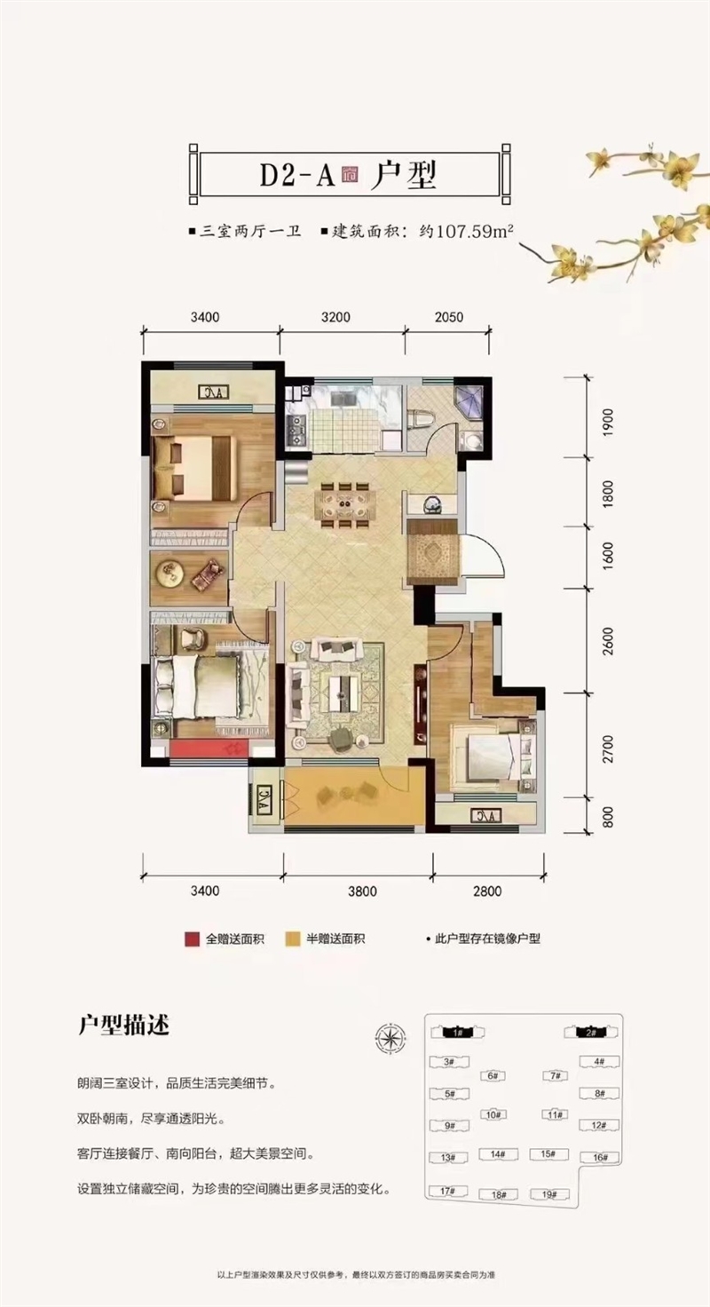 3准现房发售,今年买今年入住,首付2万起