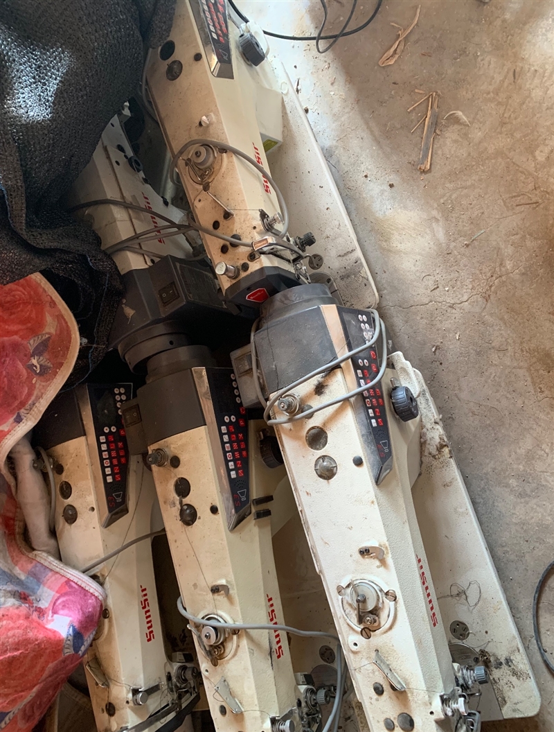 低价出缝纫机平车带桌