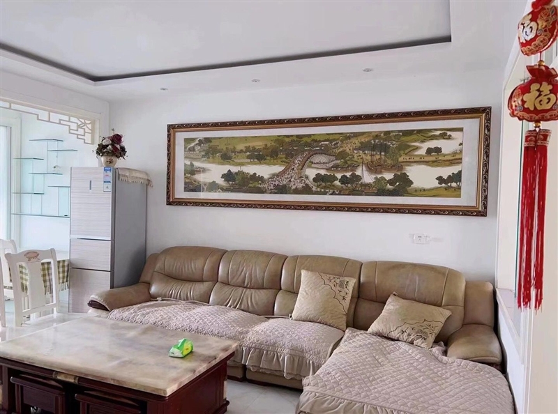 城南八腊庙两室两厅精装步梯低层,南北通透,拎包入住楼下好停车