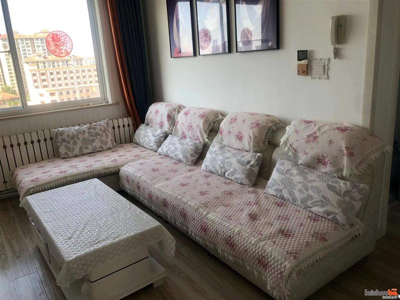 莱州自用布艺沙发闲置出售