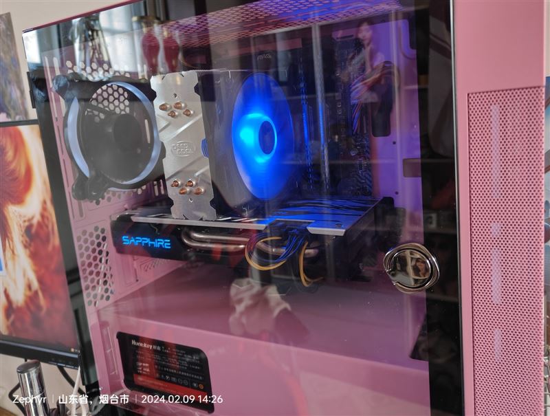 转让一手自用电脑电竞主机,颜值很高的