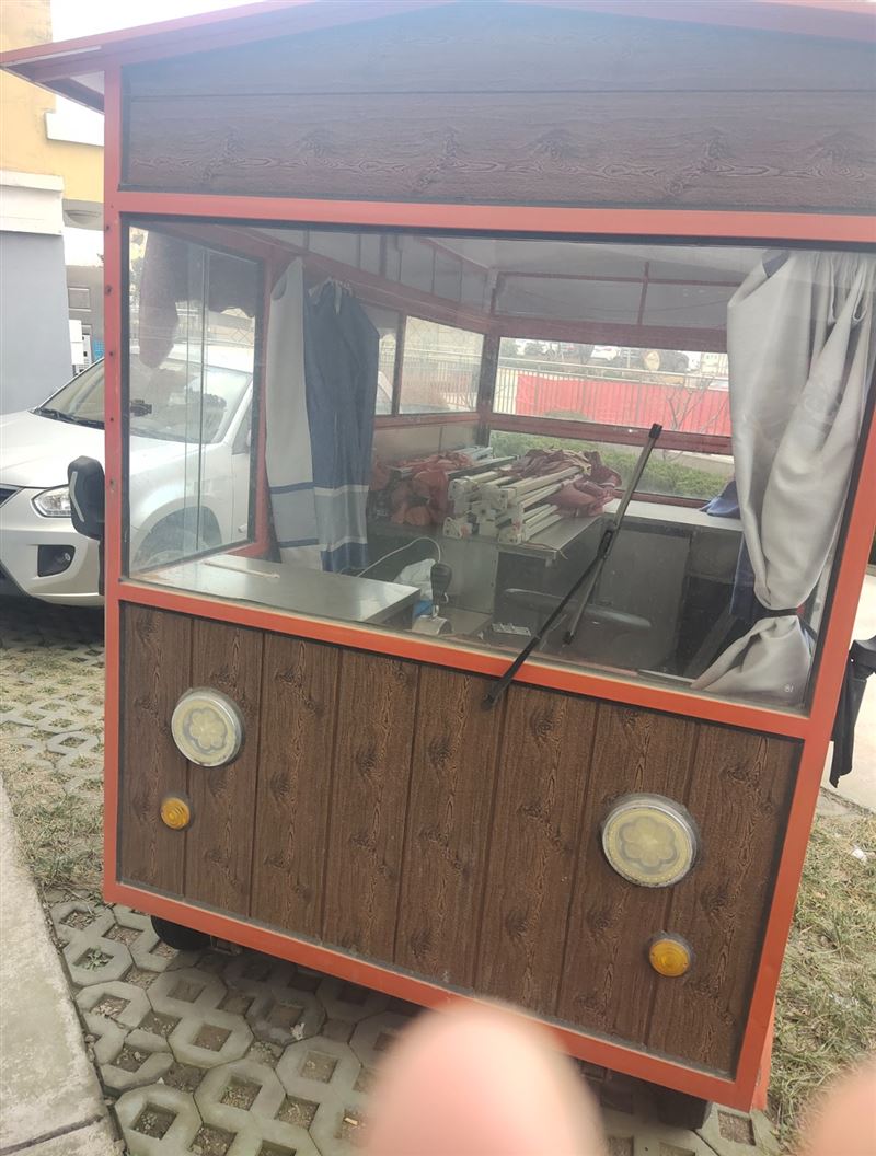 处理一辆二手小吃车,摆摊神器