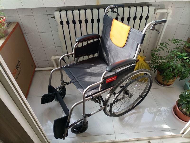九九成新鱼跃h062轮椅380元自提
